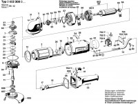 Bosch 0 602 308 021 ---- Angle Grinder Spare Parts